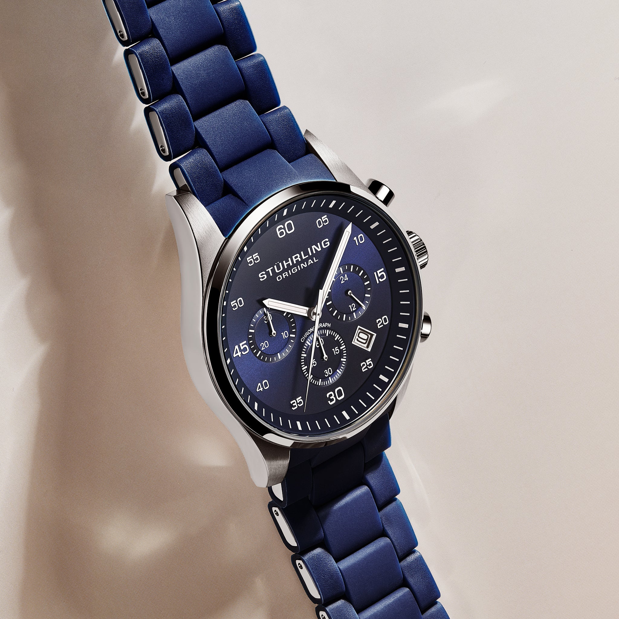Stührling Velocity 4076 Mens Quartz 43mm - Image 11