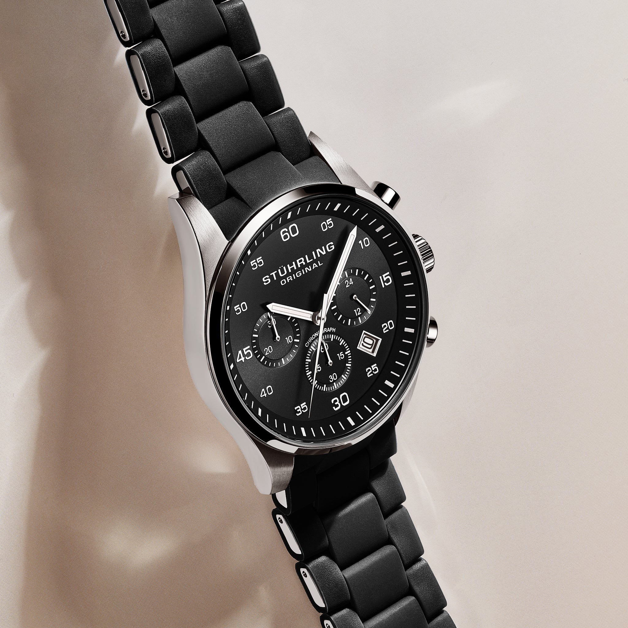 Stührling Velocity 4076 Mens Quartz 43mm - Image 4