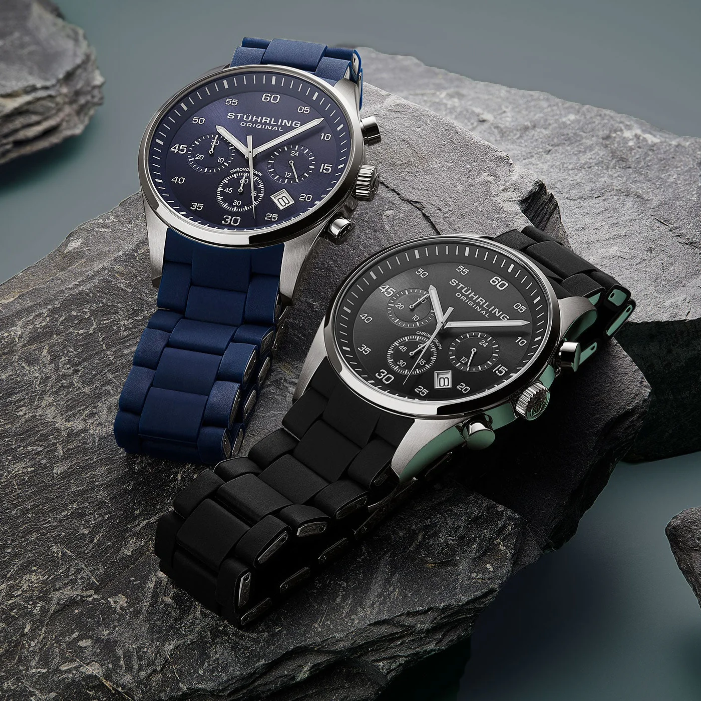 Stührling Velocity 4076 Mens Quartz 43mm - Image 6