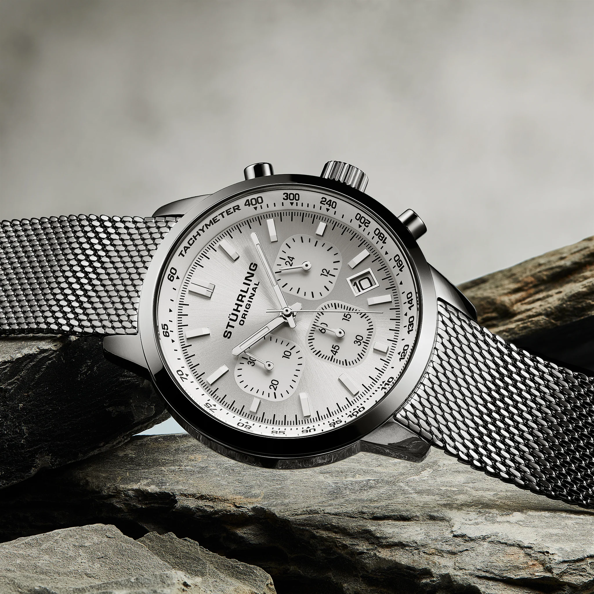 Stührling Chronoport 4082 Men's 44mm - Image 5