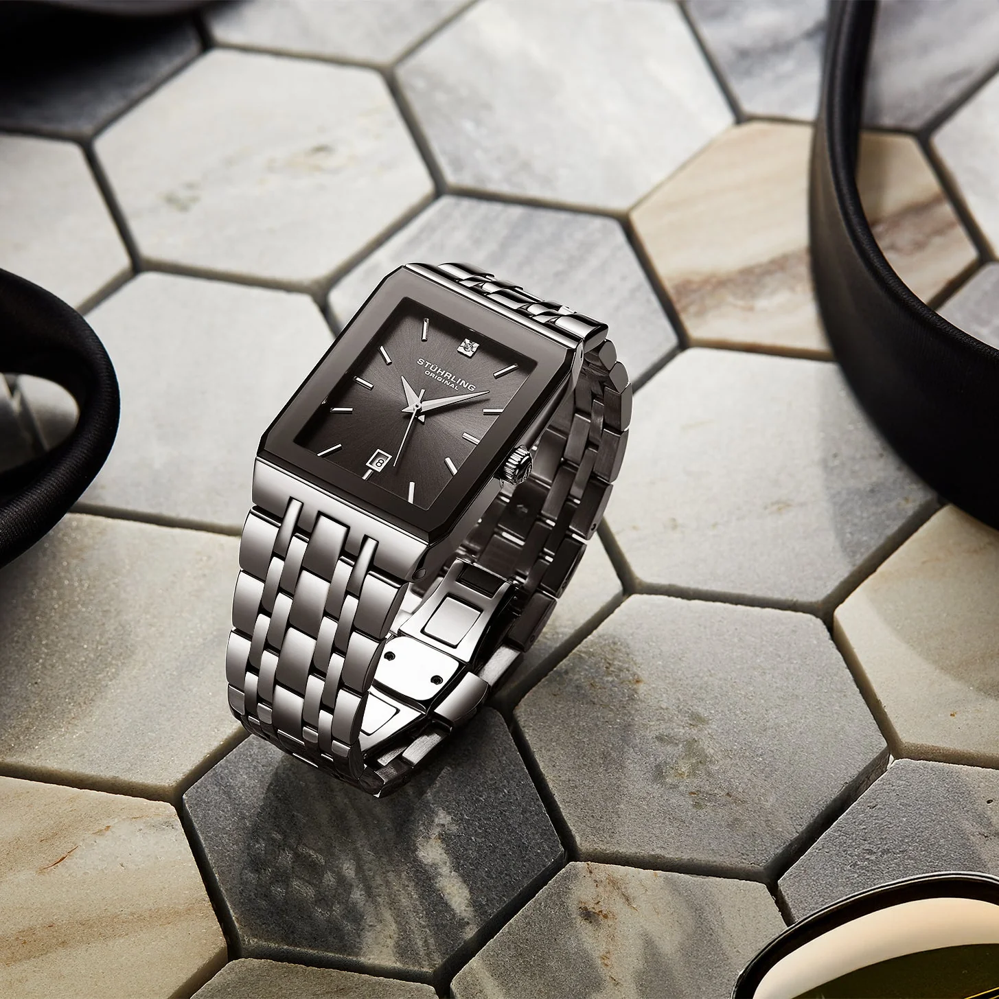 Stührling Empire Edge 4084 Men's 30x45mm - Image 5