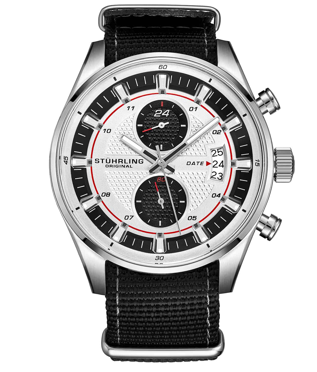 Stührling Globetrotter GMT Quartz 44mm Aviator