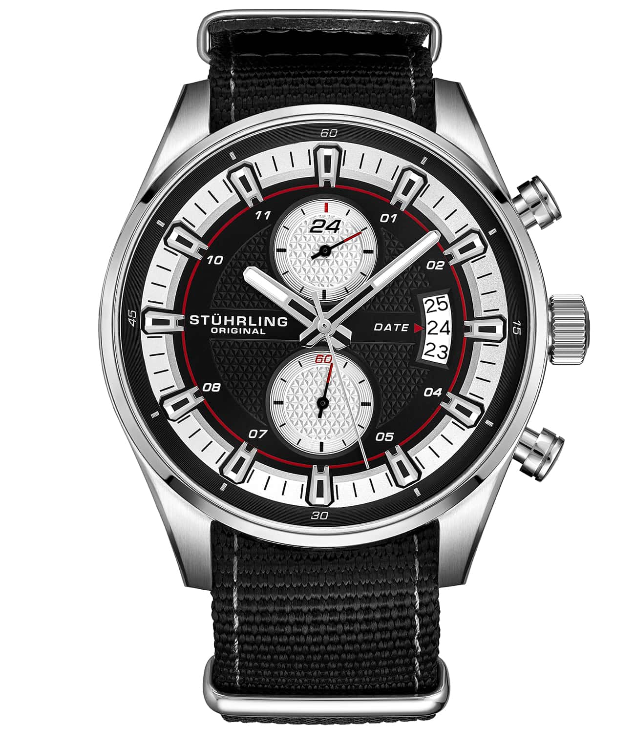 Stührling Globetrotter GMT Quartz 44mm Aviator - Image 3