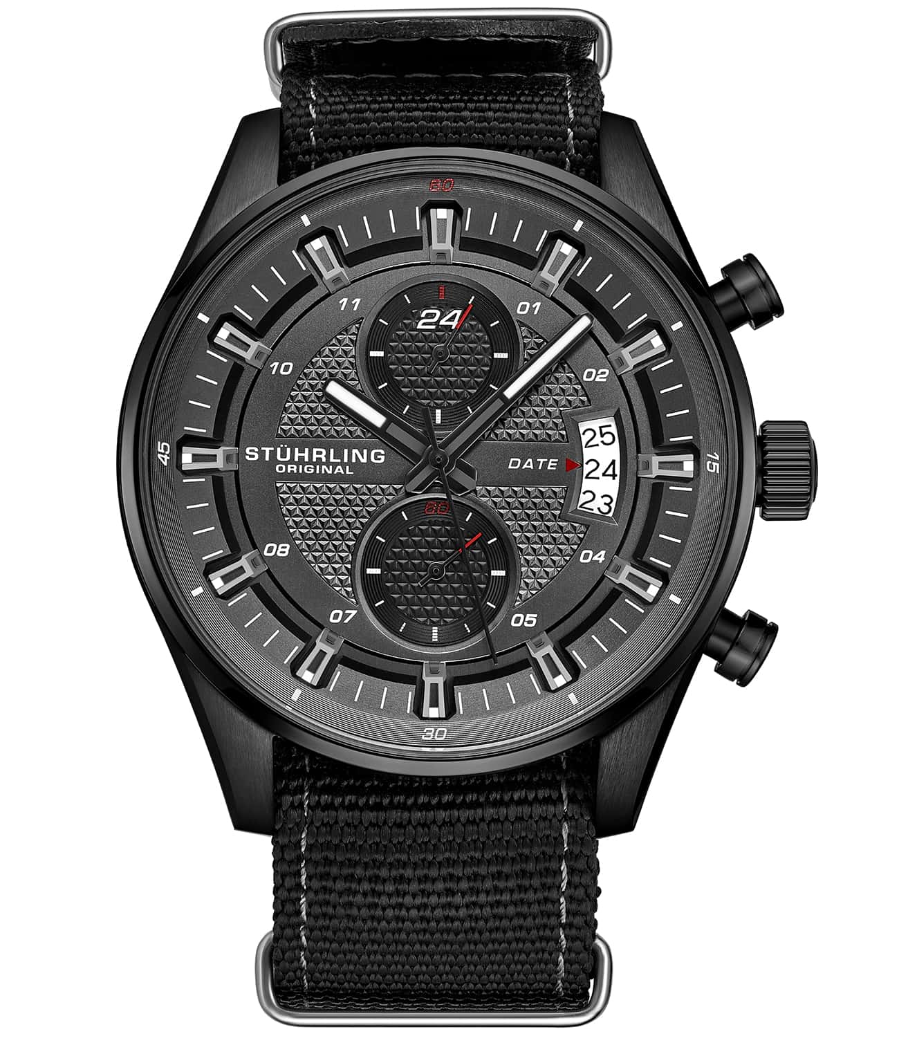 Stührling Globetrotter GMT Quartz 44mm Aviator - Image 4