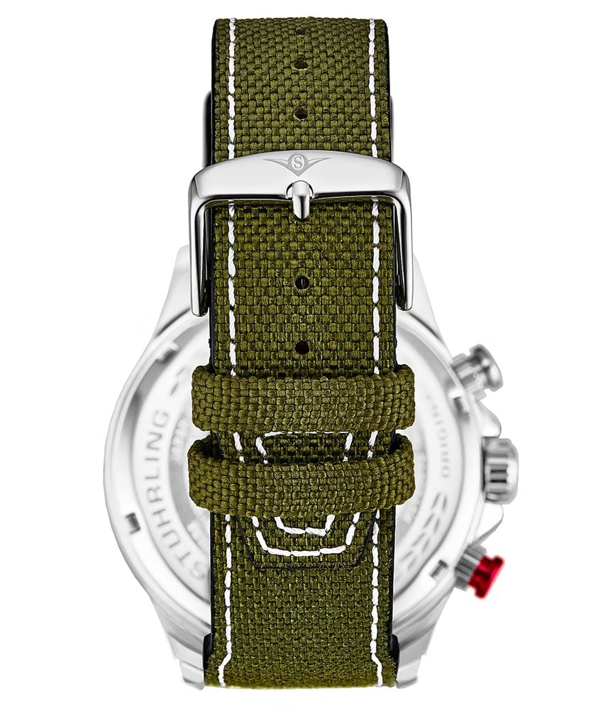 Stührling Cordura 908 Quartz 45mm Aviator - Image 8