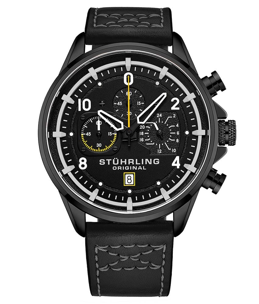 Stührling Volda 929 Aviator 45mm Quartz Watch - Image 10