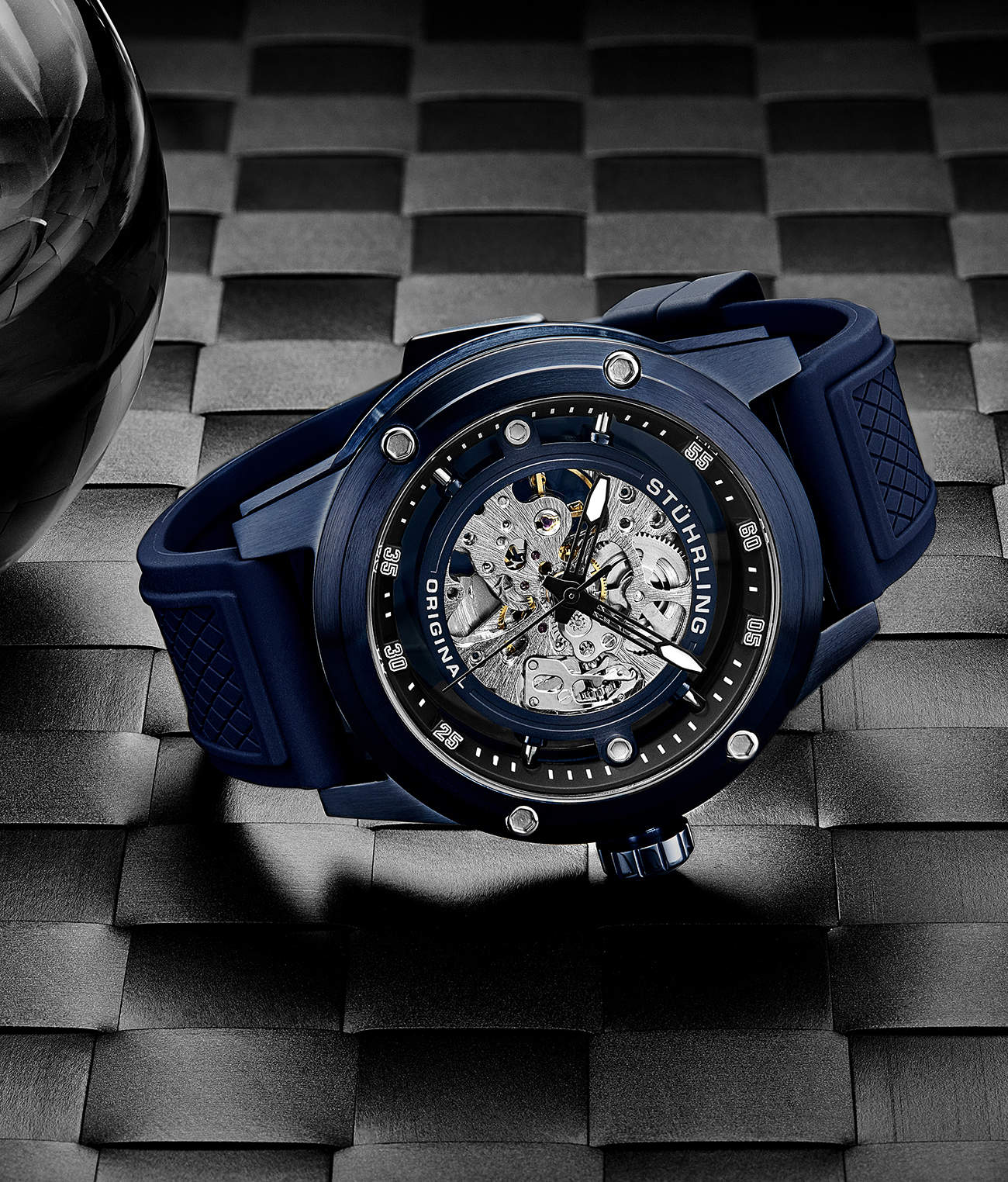 Stührling The Titan Automatic 50mm Skeleton - Image 13