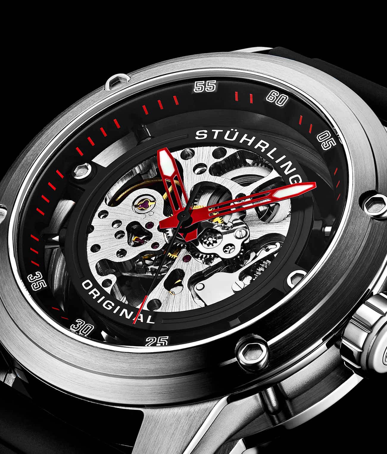 Stührling The Titan Automatic 50mm Skeleton - Image 29