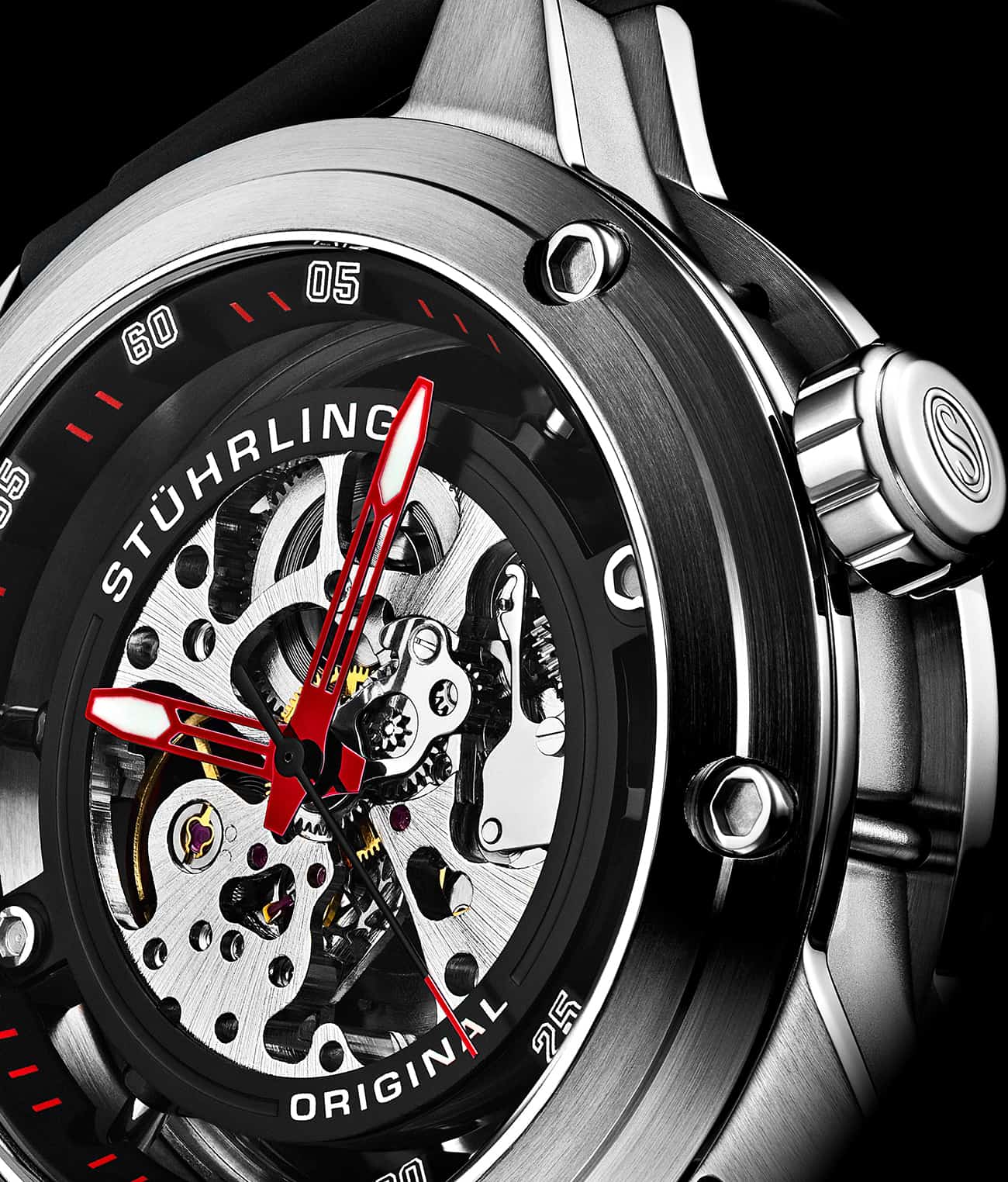 Stührling The Titan Automatic 50mm Skeleton - Image 30