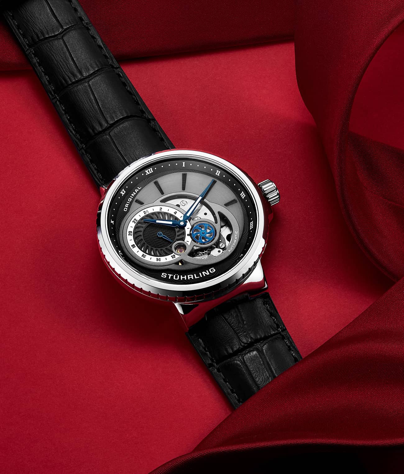 Stührling Legacy 996 Automatic 45mm Skeleton - Image 10