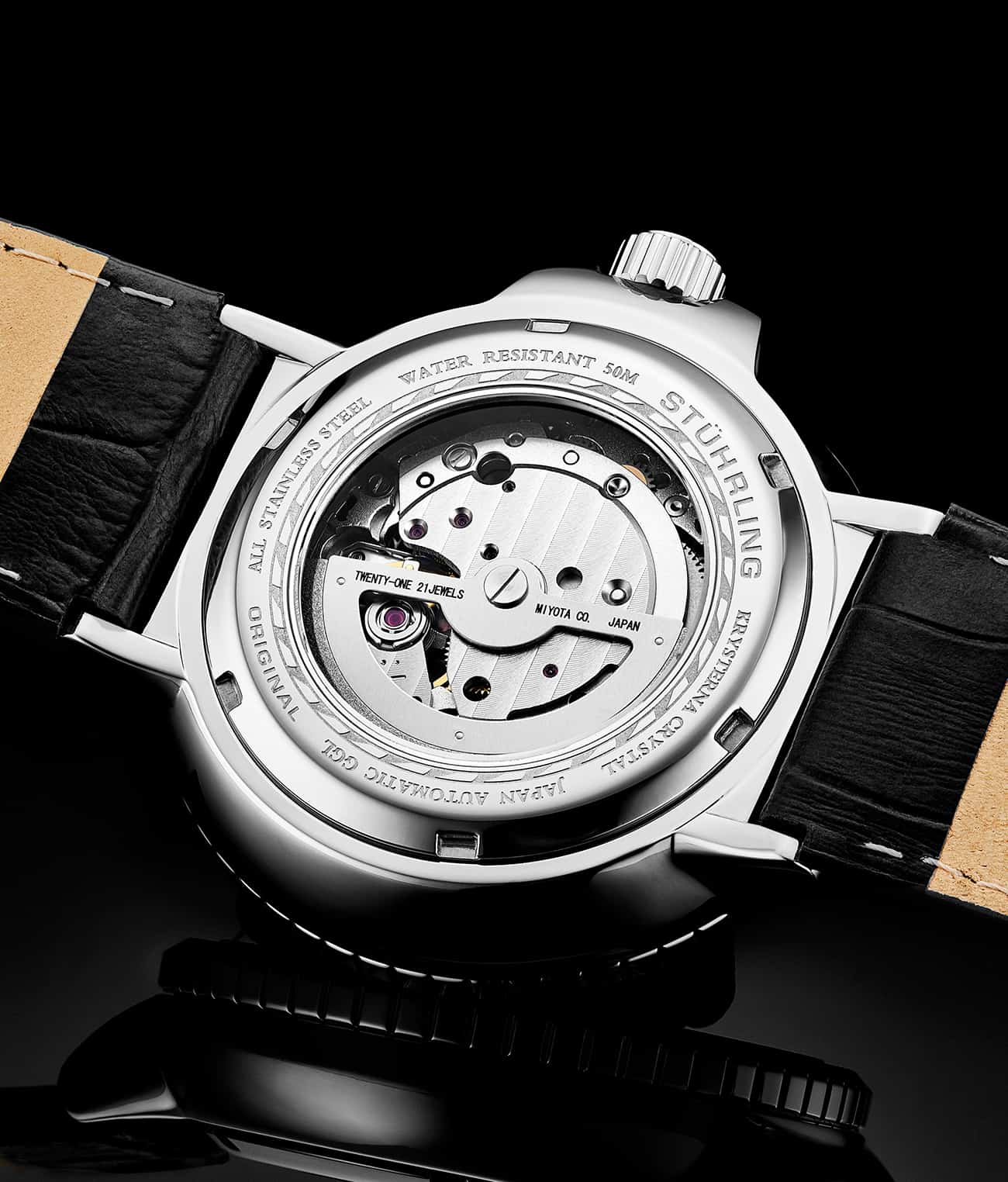 Stührling Legacy 996 Automatic 45mm Skeleton - Image 13