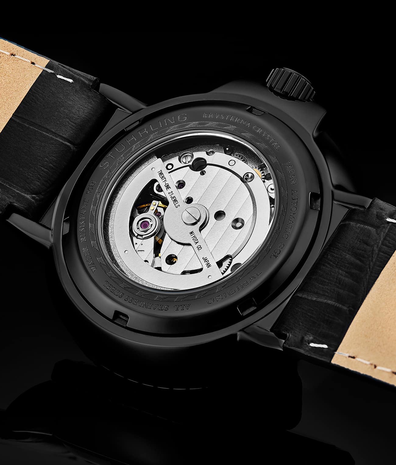 Stührling Legacy 996 Automatic 45mm Skeleton - Image 22