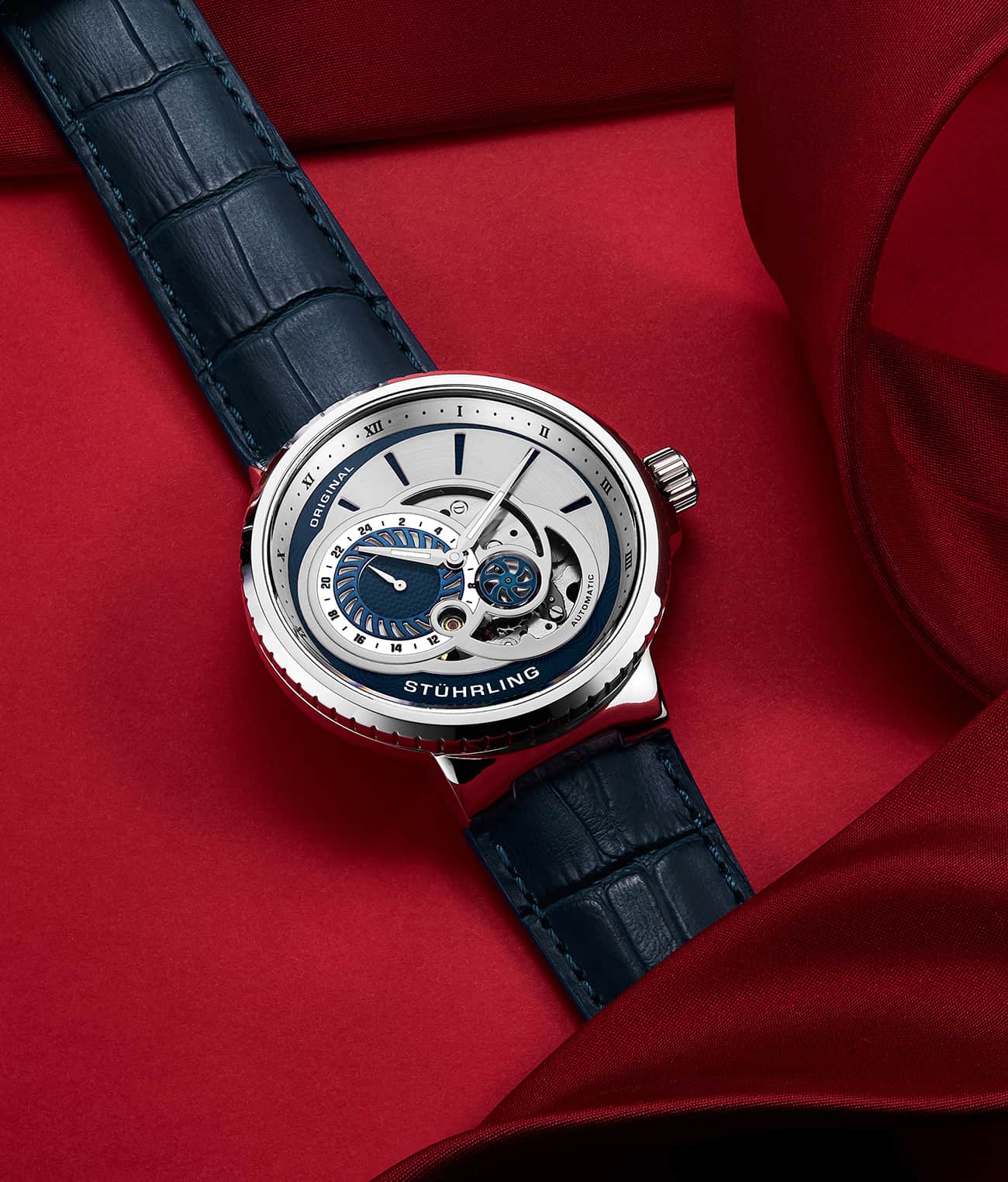 Stührling Legacy 996 Automatic 45mm Skeleton - Image 3