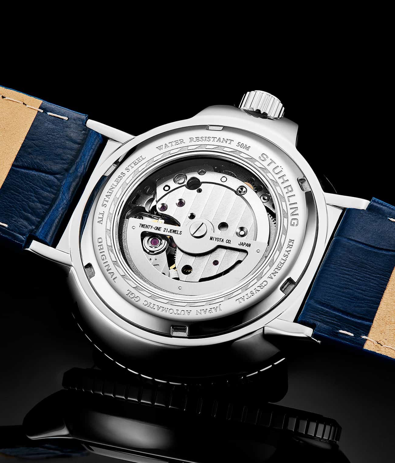 Stührling Legacy 996 Automatic 45mm Skeleton - Image 6