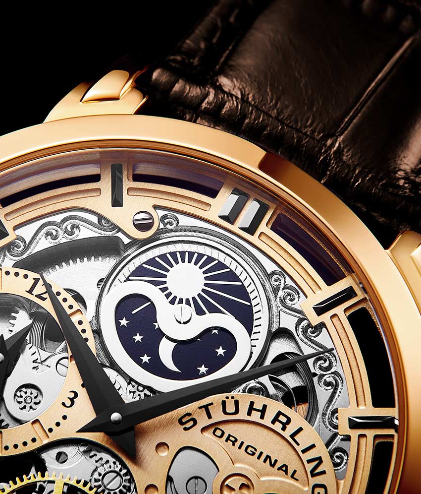 Stührling Anatol 3924 Automatic 47mm Skeleton - Image 12