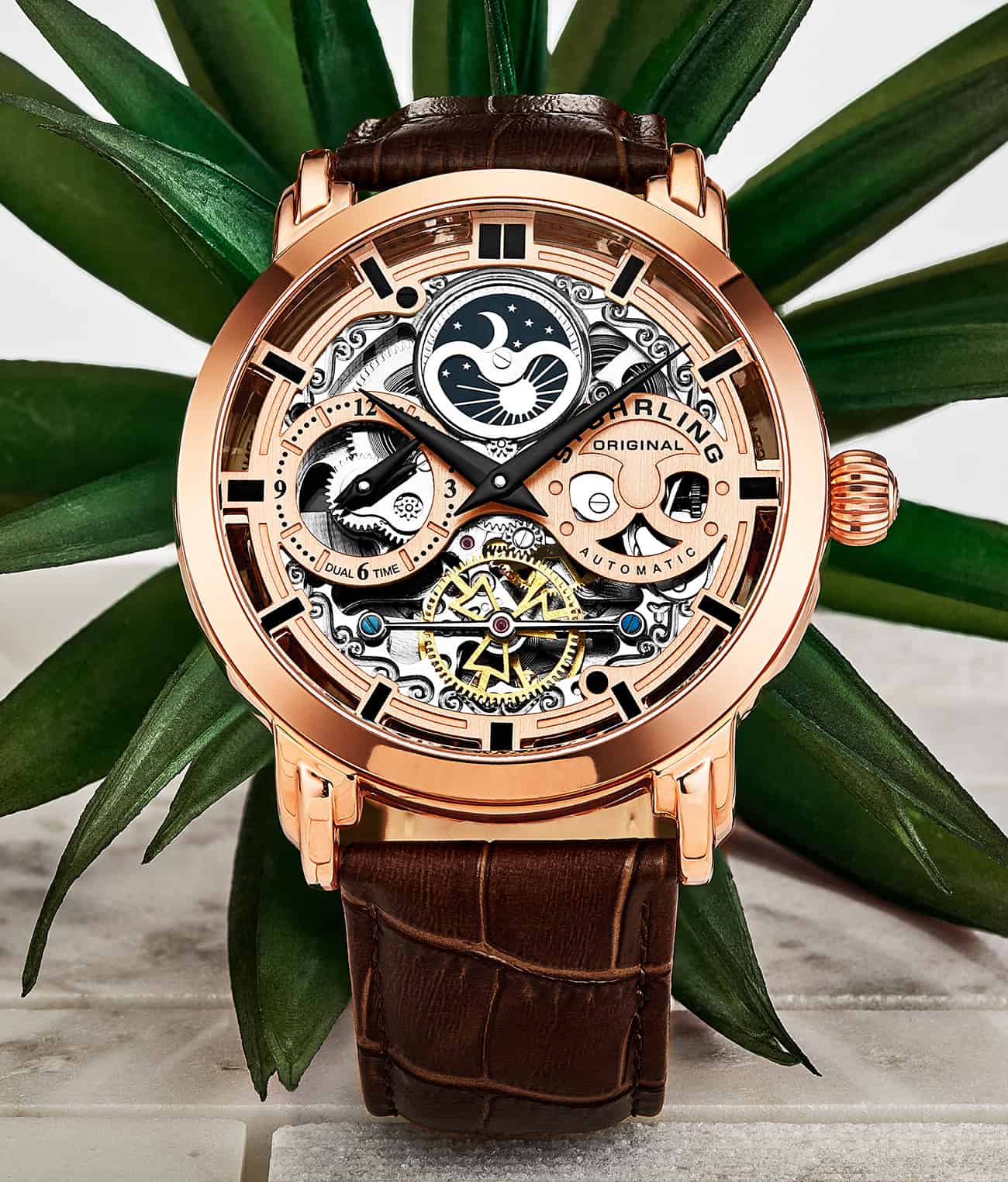 Stührling Anatol 3924 Automatic 47mm Skeleton - Image 16