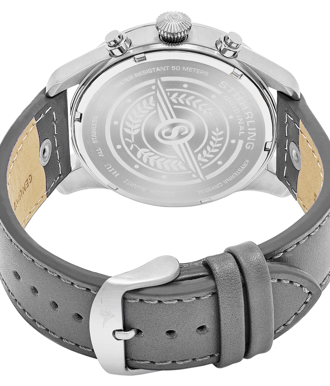 Stührling Anhedral 473 Quartz 44mm Aviator - Image 9