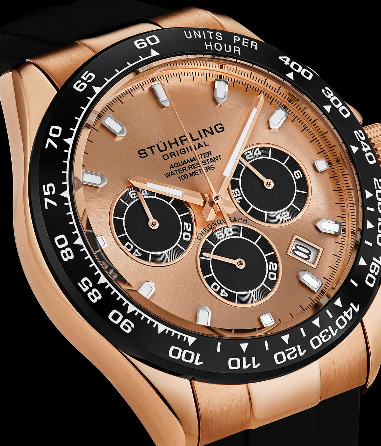 Stührling Aquamaster 4042 Quartz 42mm Chronograph - Image 16