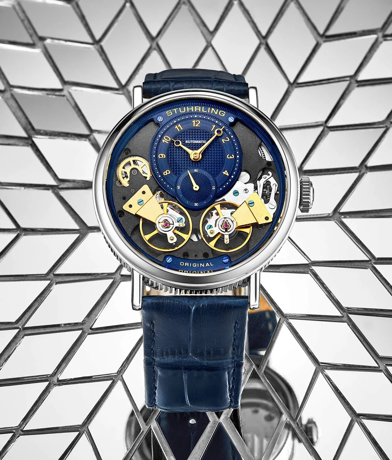 Stührling Ares 3981 Automatic 43mm Skeleton - Image 10