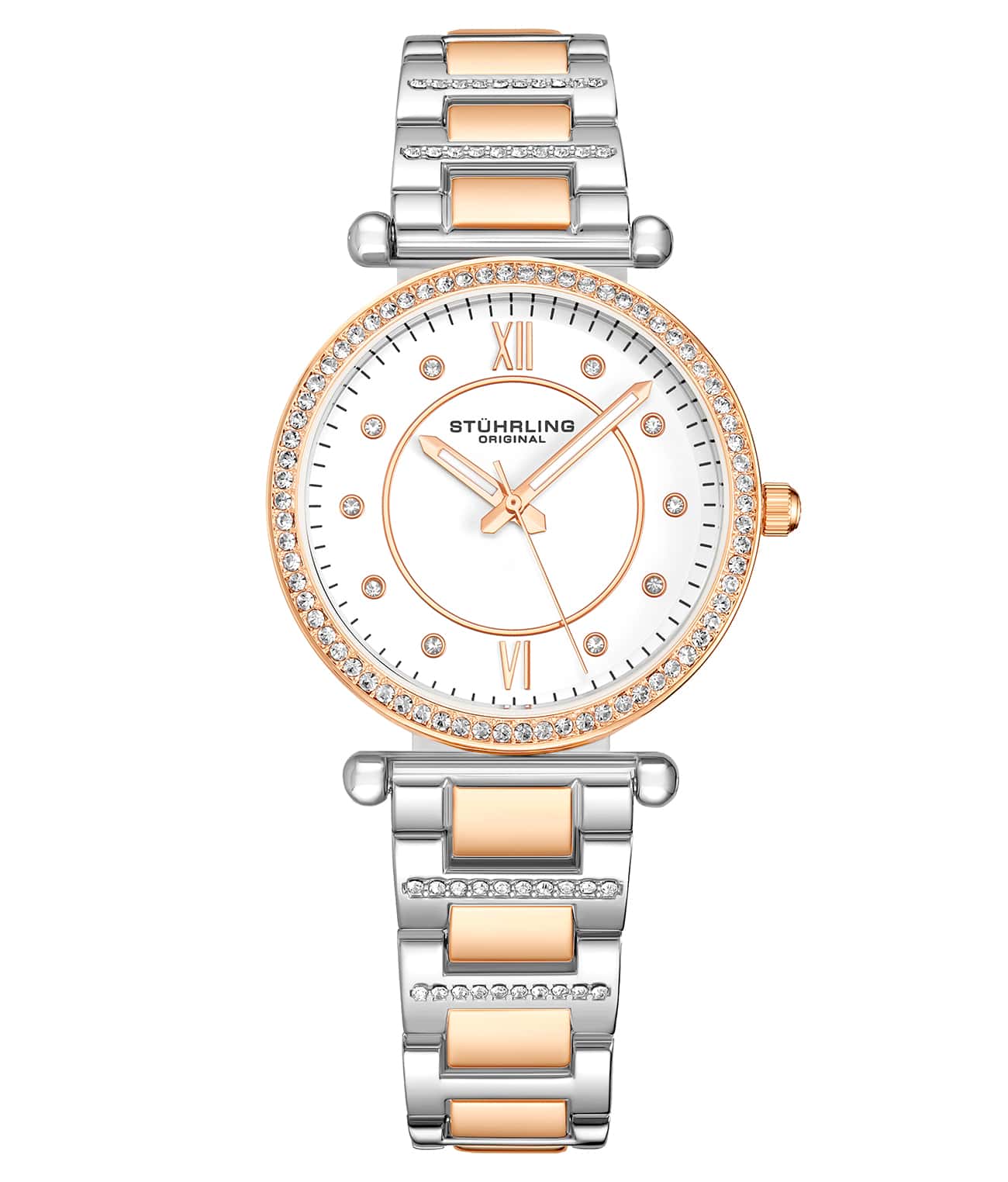 Stührling Aria 38mm Elegance Crystal Watch 3906 - Image 3