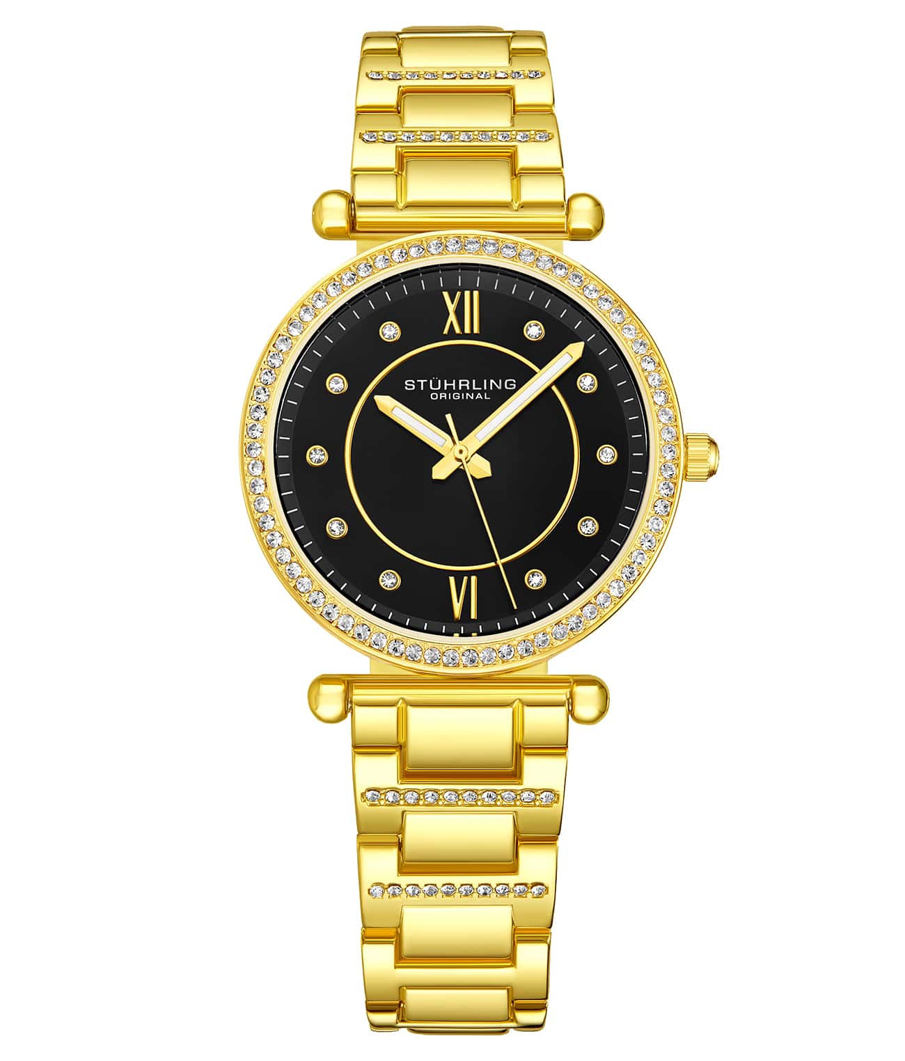 Stührling Aria 38mm Elegance Crystal Watch 3906 - Image 5