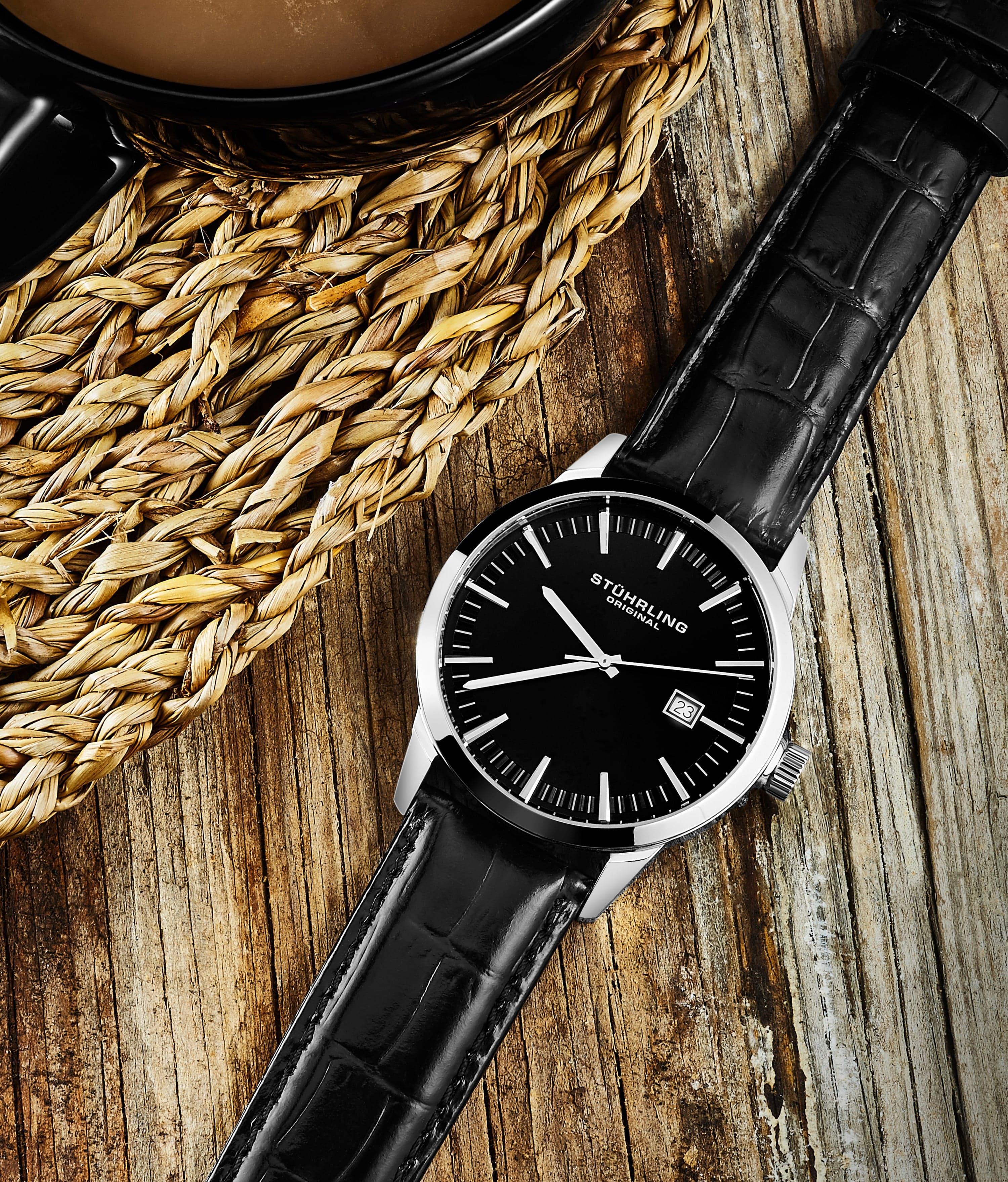 Stührling Ascot 555A Quartz 42mm Classic - Image 23