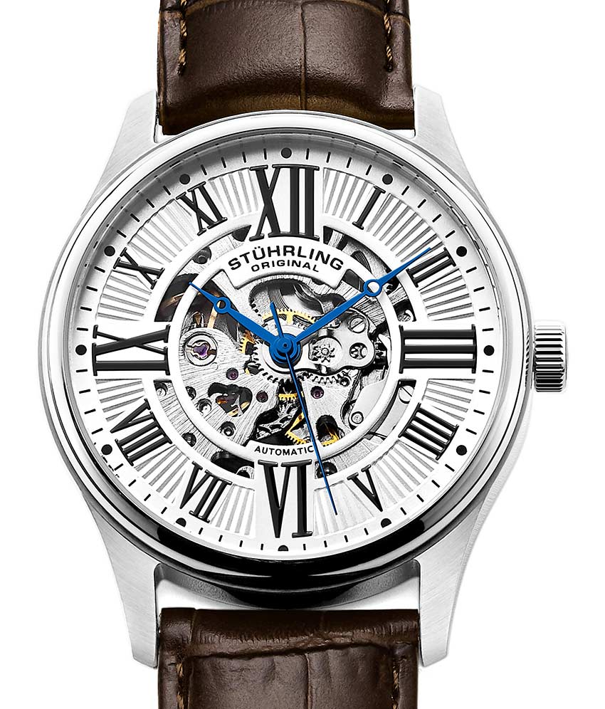 Stührling Atrium 3942 & 3942M Automatic 42mm Skeleton - Image 23