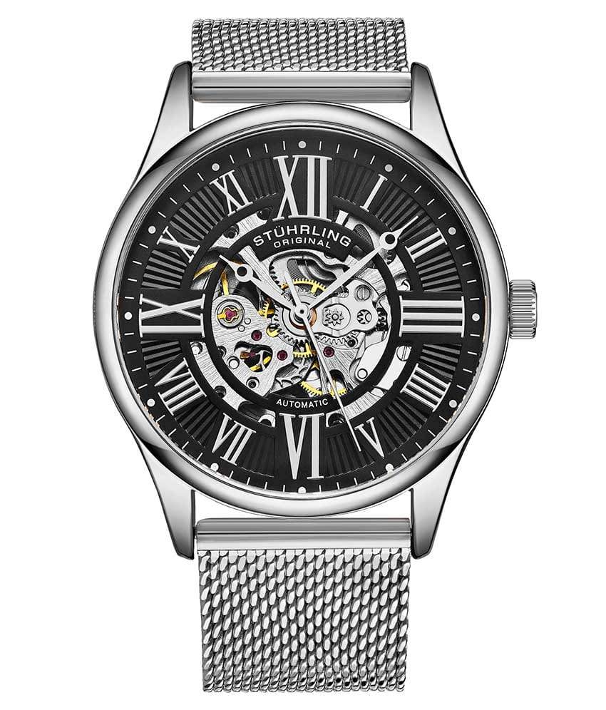 Stührling Atrium 3942 & 3942M Automatic 42mm Skeleton - Image 49