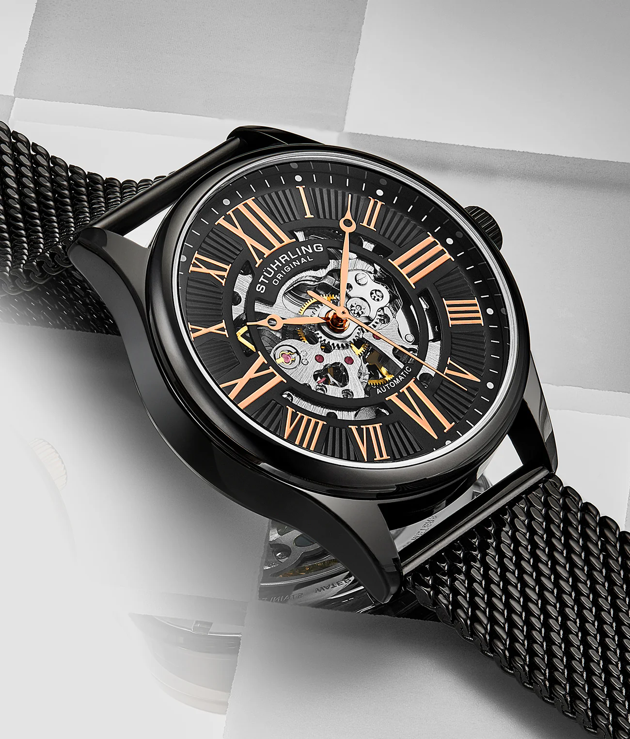 Stührling Atrium Elite 747M Automatic 42mm Skeleton - Image 11