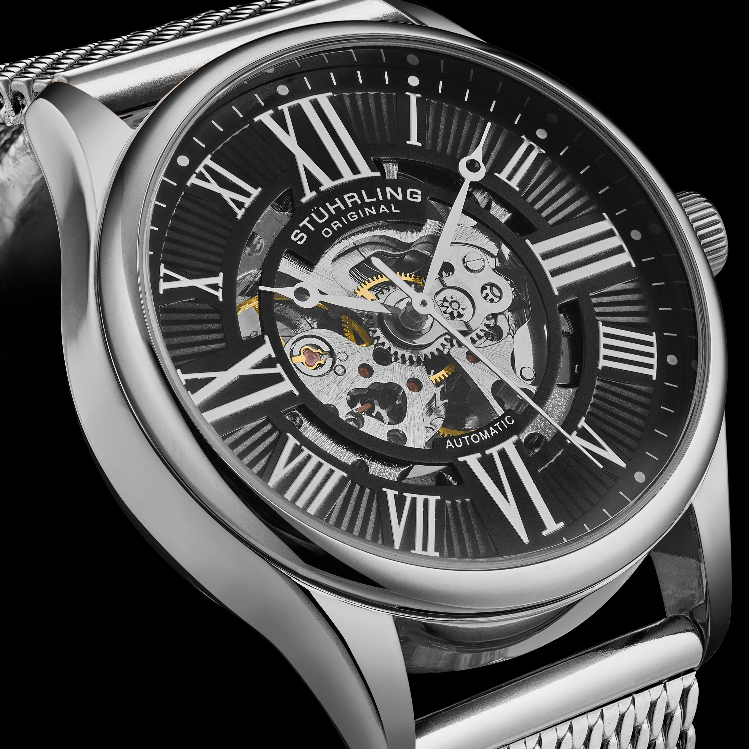 Stührling Atrium Elite 747M Automatic 42mm Skeleton - Image 7