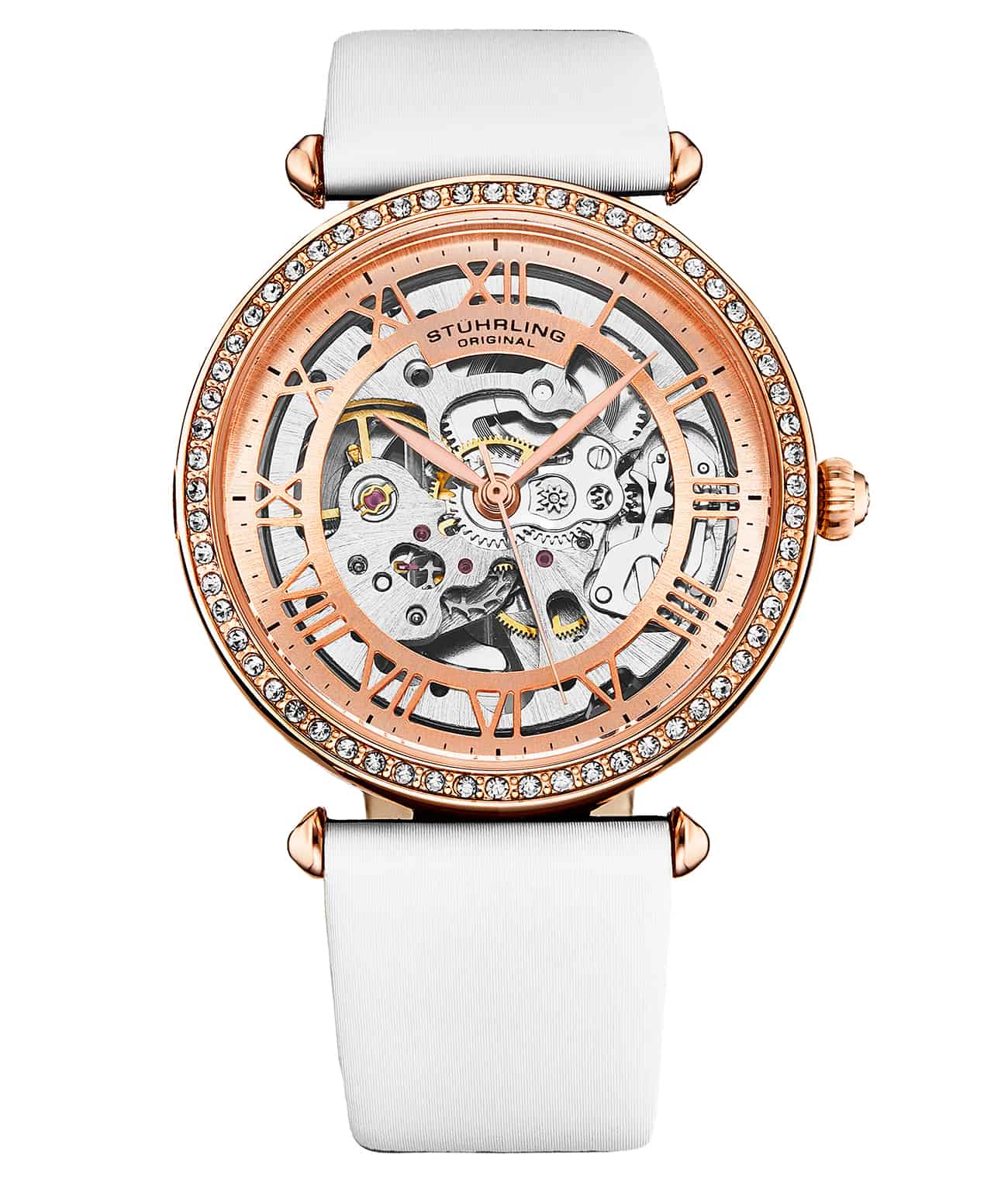 Stührling Luxe Automatic 4022 38mm Skeleton - Image 11