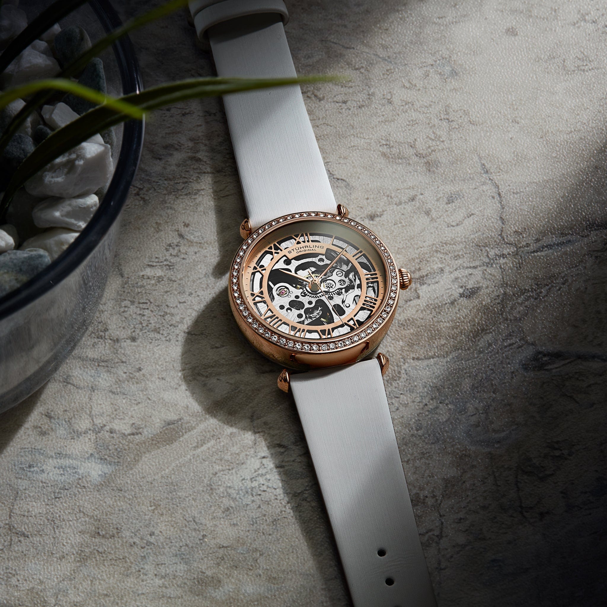 Stührling Luxe Automatic 4022 38mm Skeleton - Image 12