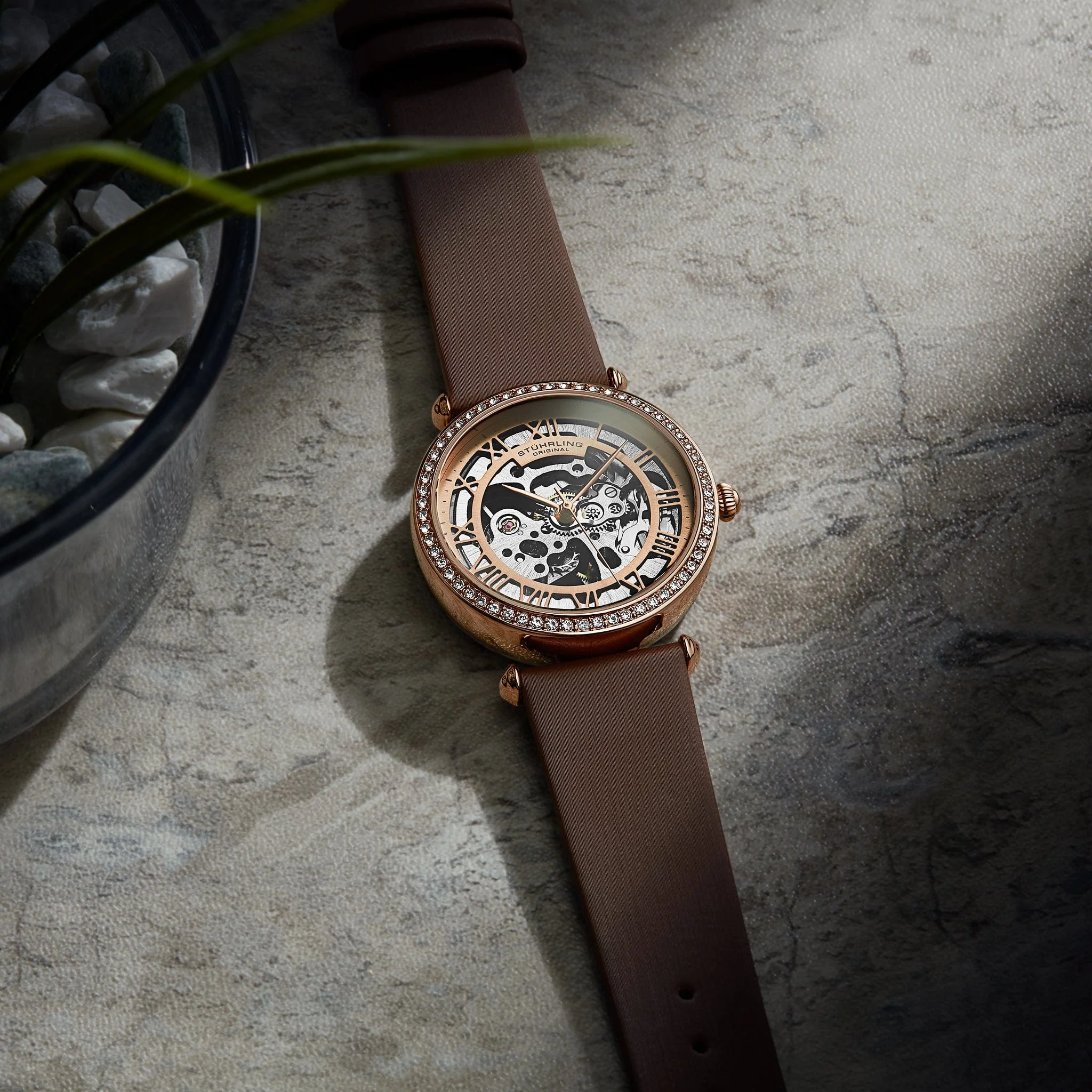 Stührling Luxe Automatic 4022 38mm Skeleton - Image 17