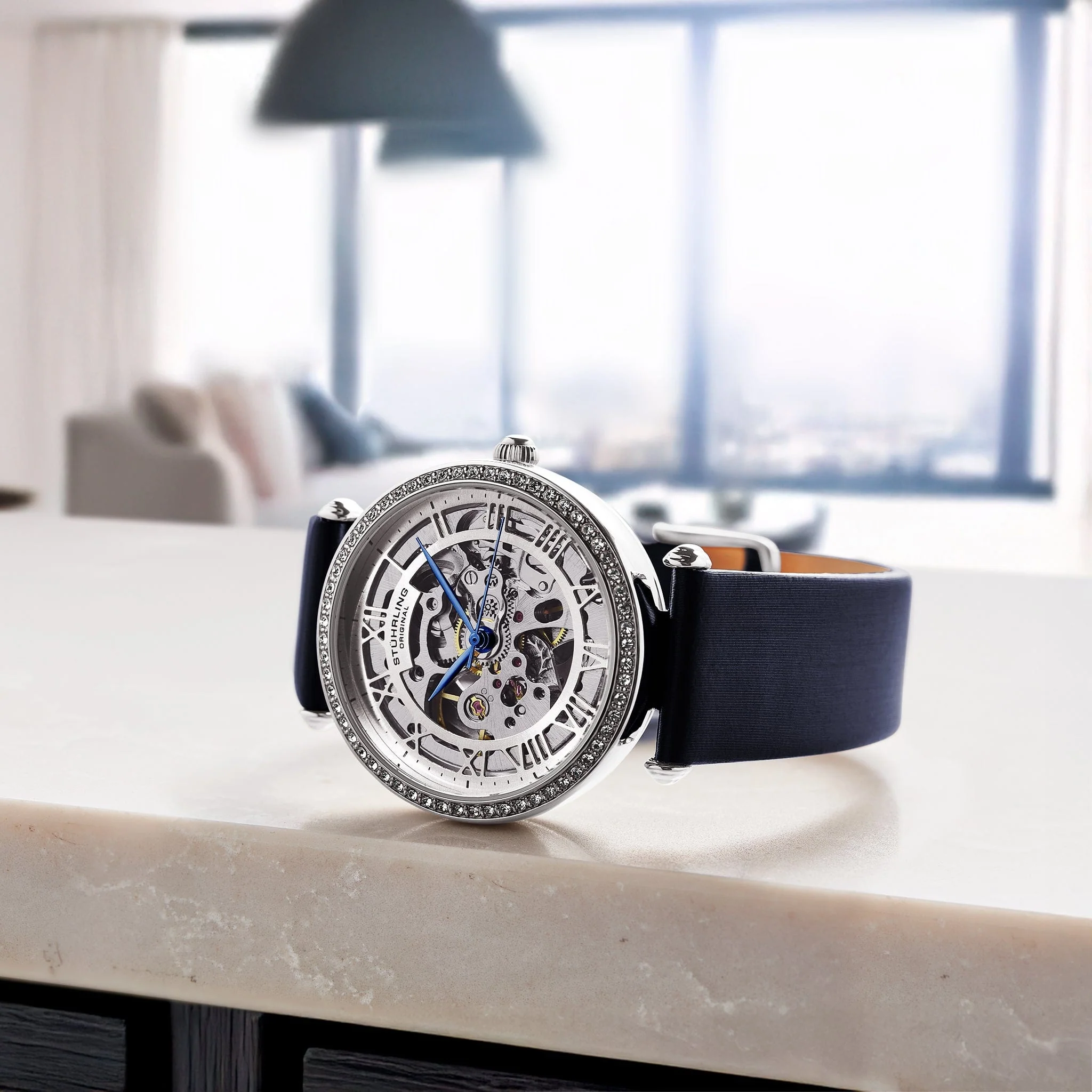 Stührling Luxe Automatic 4022 38mm Skeleton - Image 8