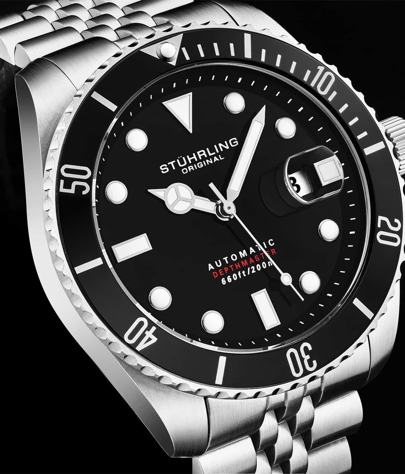Stührling Automatic Depthmaster 4045 44mm Diver - Image 12