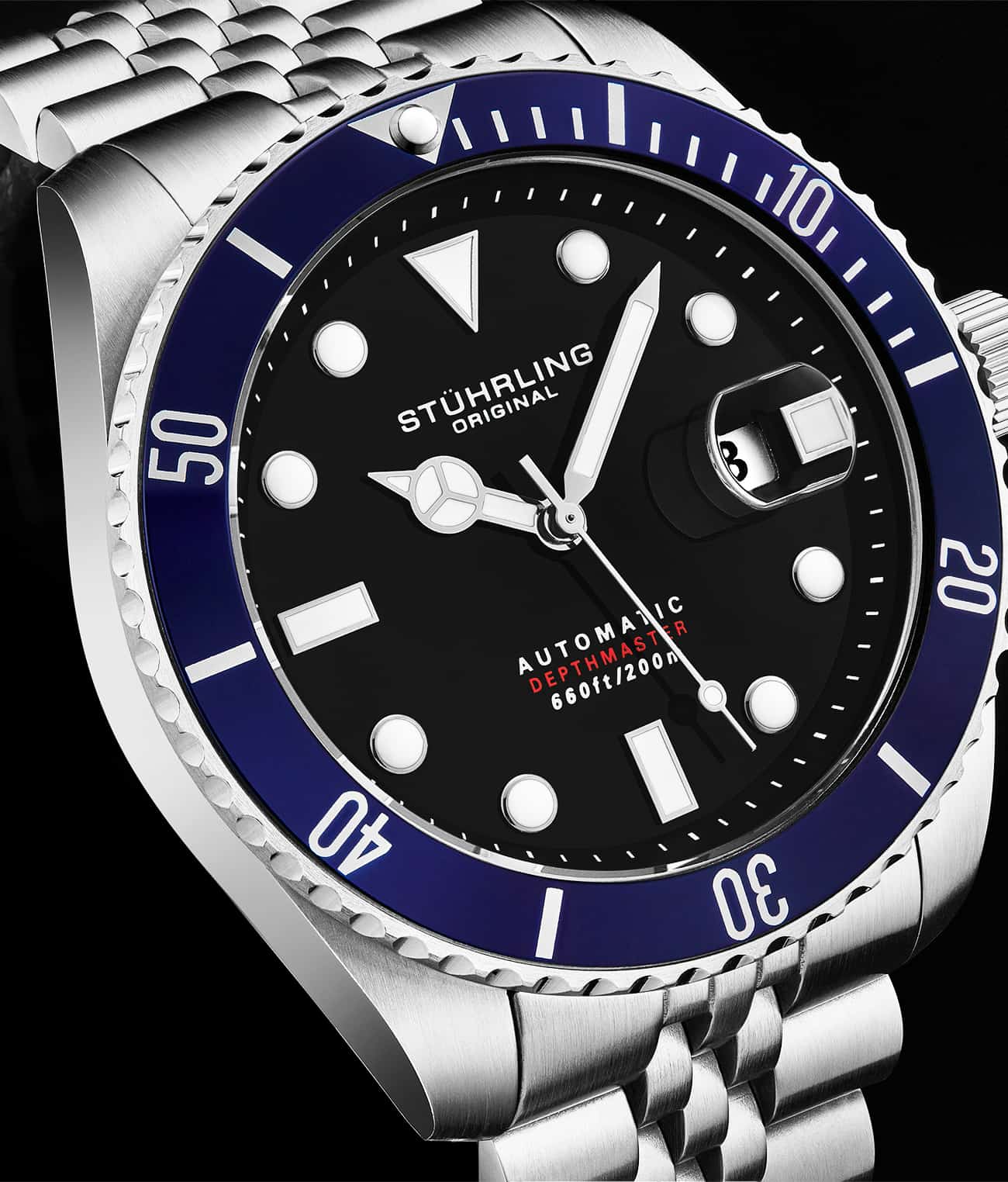 Stührling Automatic Depthmaster 4045 44mm Diver - Image 2