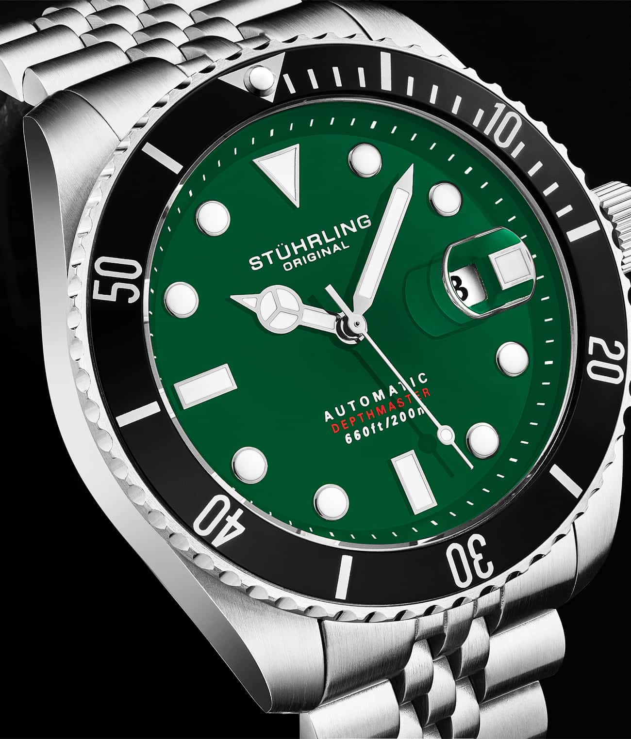 Stührling Automatic Depthmaster 4045 44mm Diver - Image 8