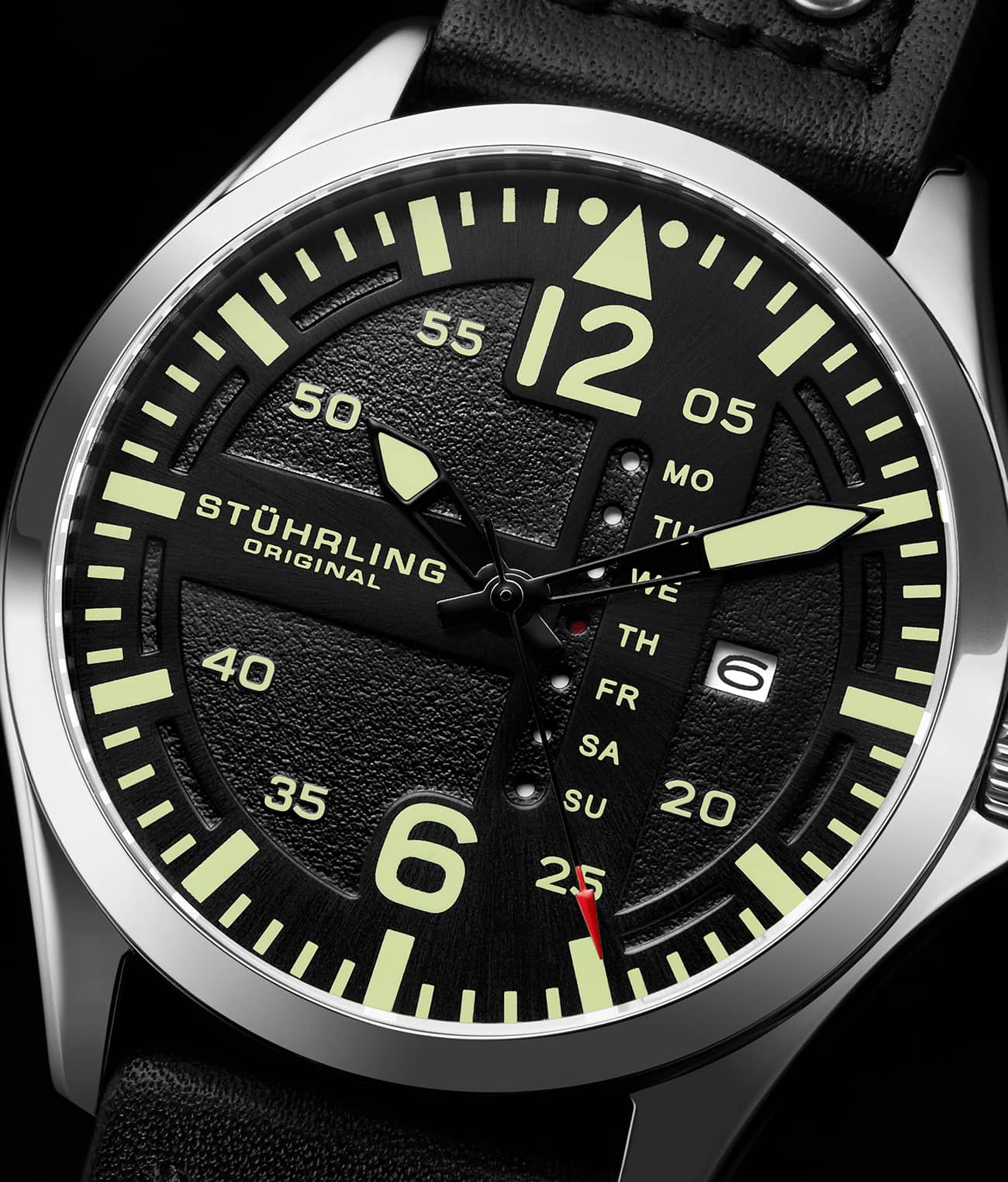 Stührling Aeronaut 3916 Quartz 43mm Aviator - Image 11
