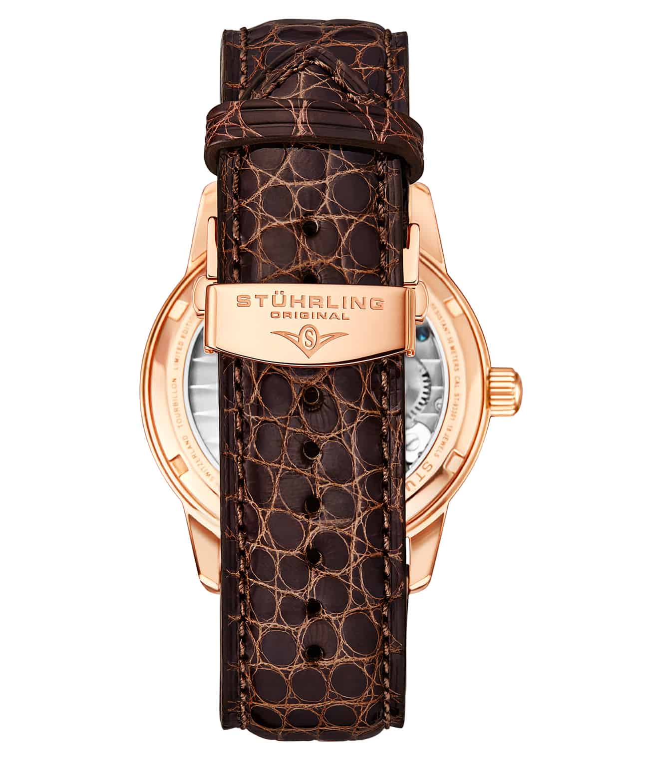 Stührling Majestic Mosaic 40mm Tourbillon - Image 4