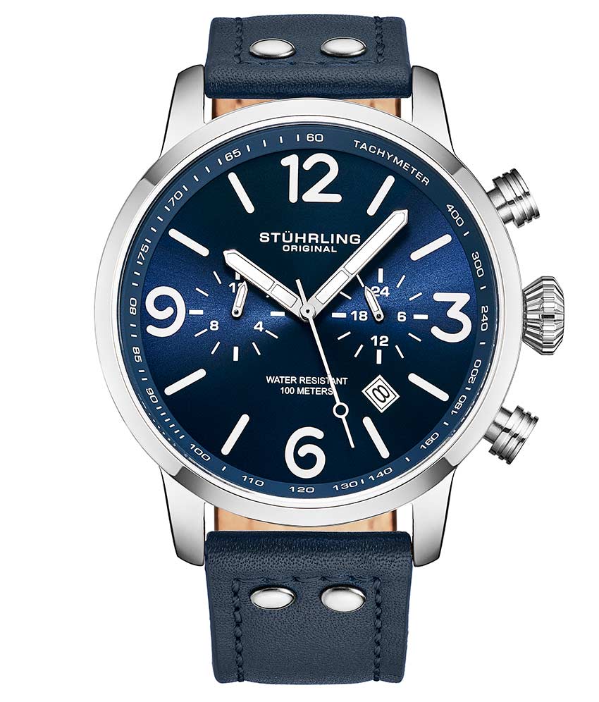 Stührling C956A Quartz 45mm Aviator - Image 2