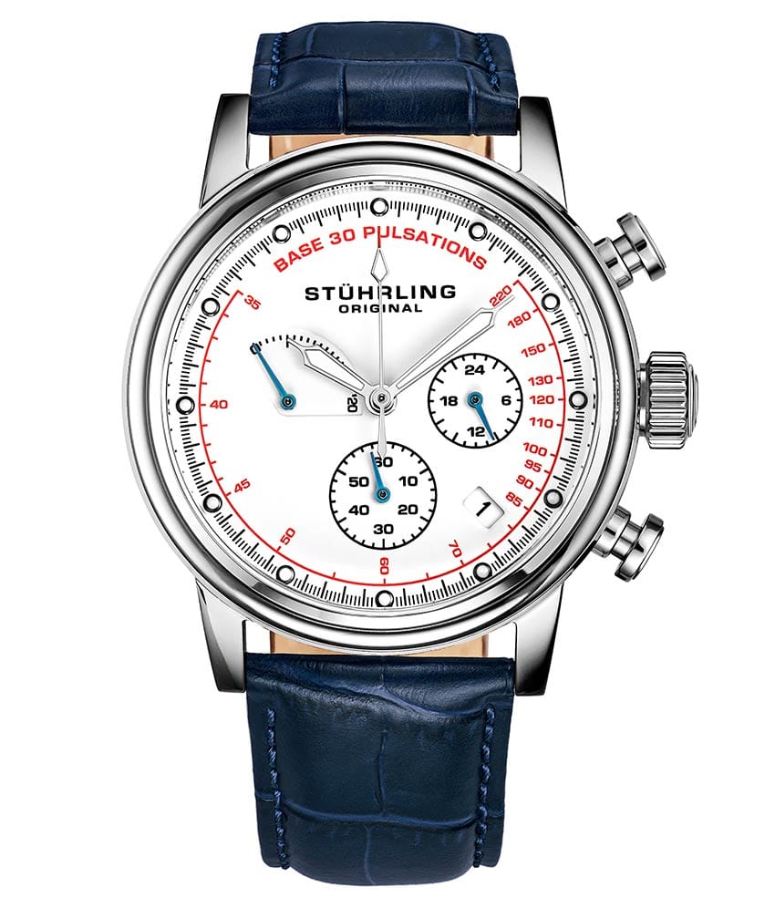 Stührling ChronoPulse 895 Quartz 42mm Chronograph - Image 17