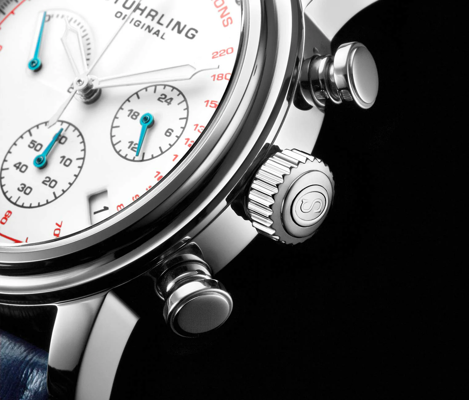Stührling ChronoPulse 895 Quartz 42mm Chronograph - Image 20