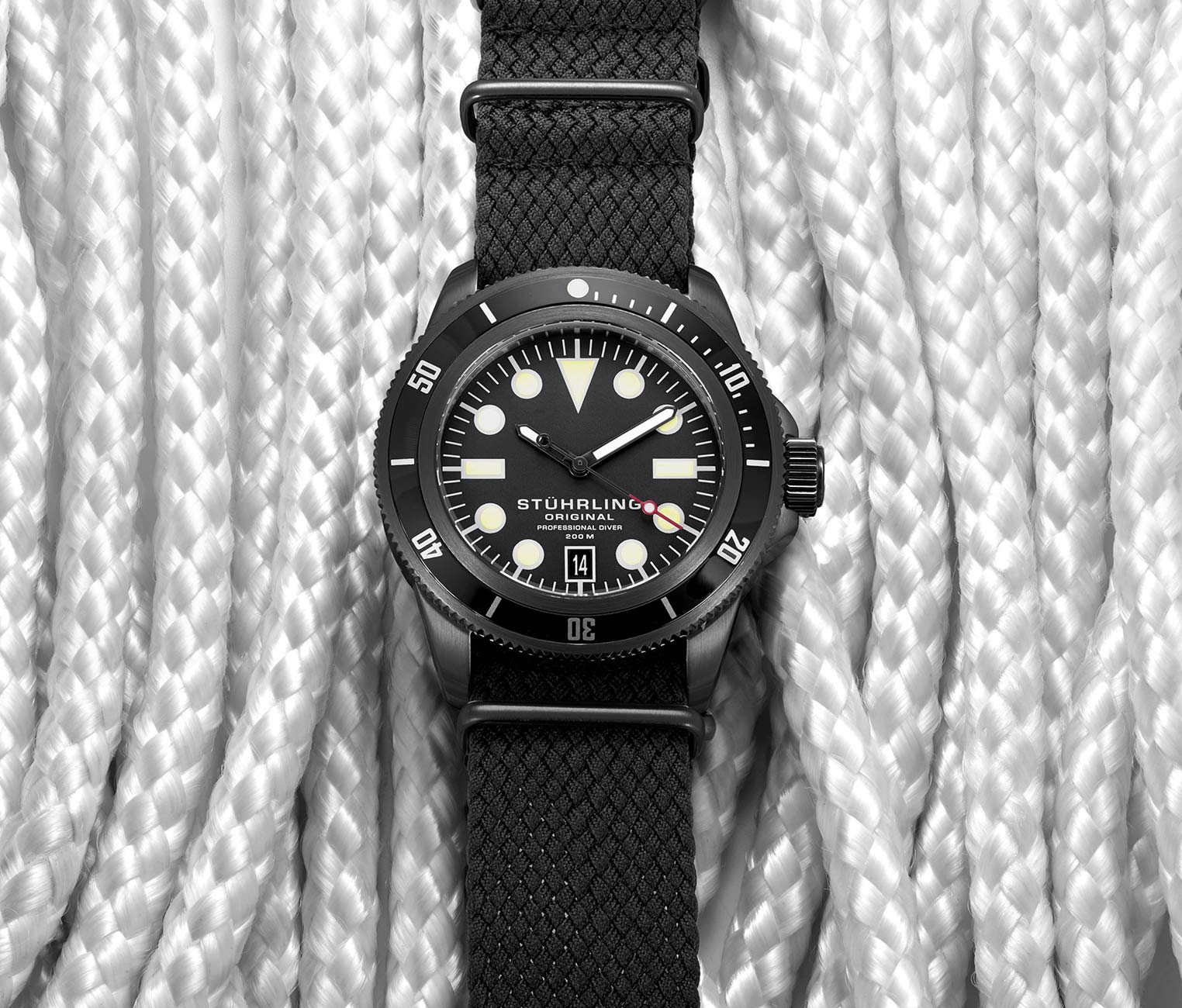 Stührling Cobia 966A Quartz 43mm Diver - Image 6