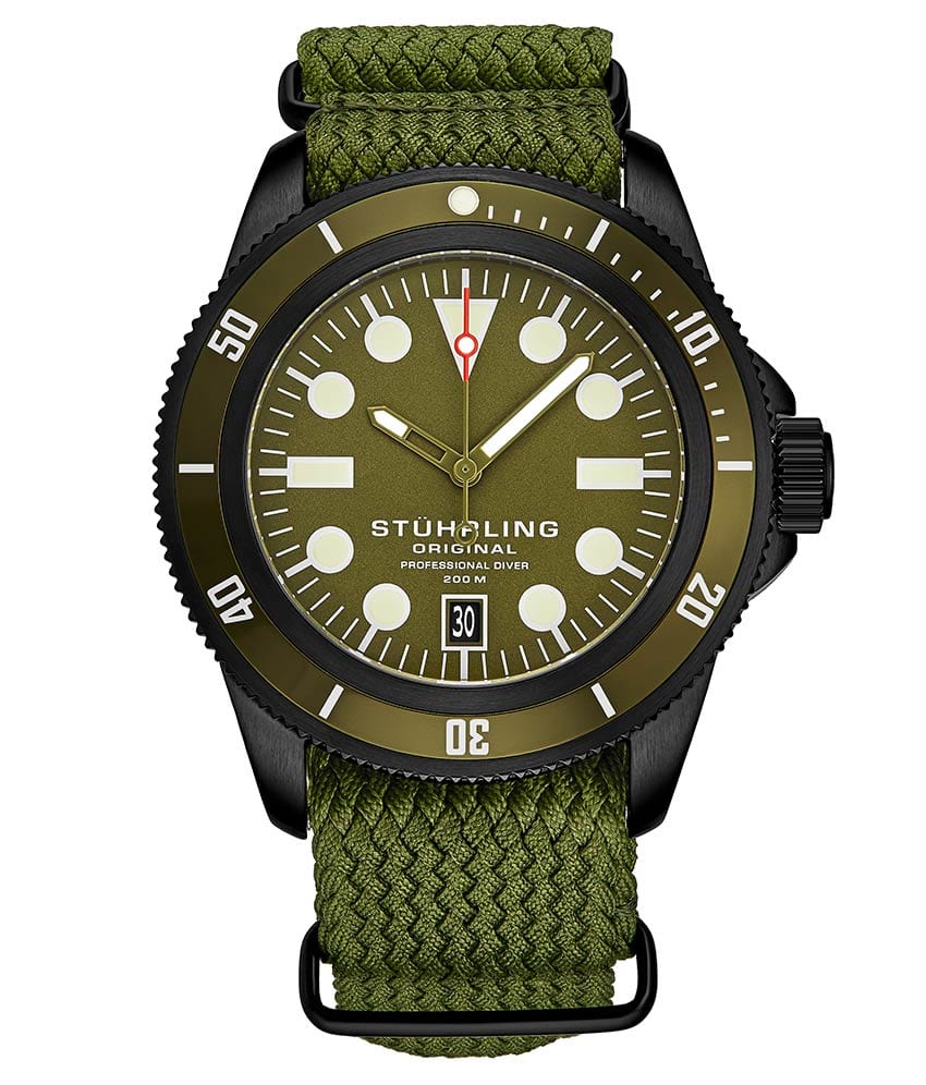 Stührling Cobia 966A Quartz 43mm Diver - Image 7