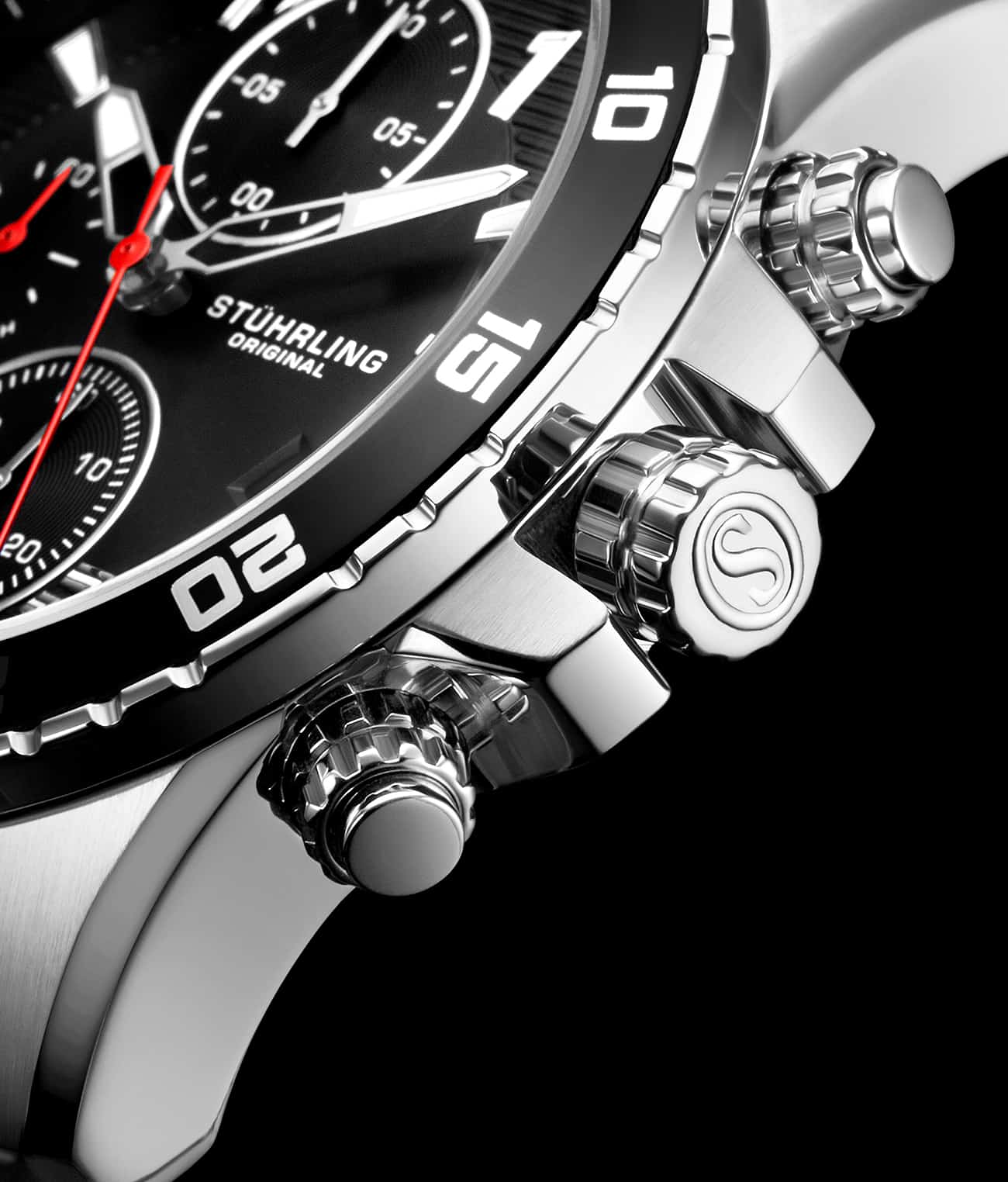 Stührling Concorso 3957 Quartz 40mm Chronograph - Image 6