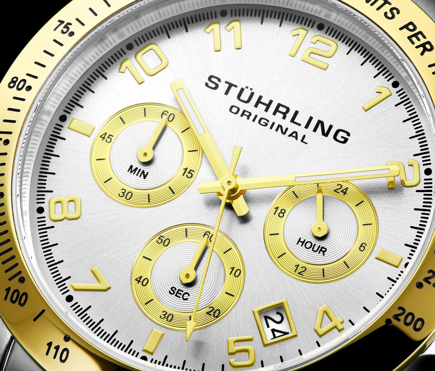 Stührling Concorso 665B Quartz 40mm Chronograph - Image 26