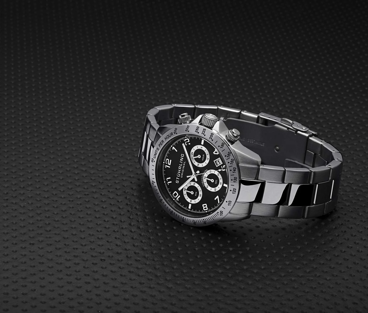 Stührling Concorso 665B Quartz 40mm Chronograph - Image 5