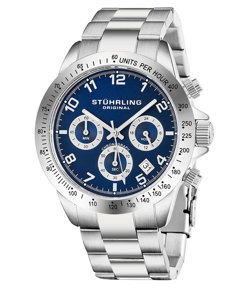 Stührling Concorso 665B Quartz 40mm Chronograph - Image 7