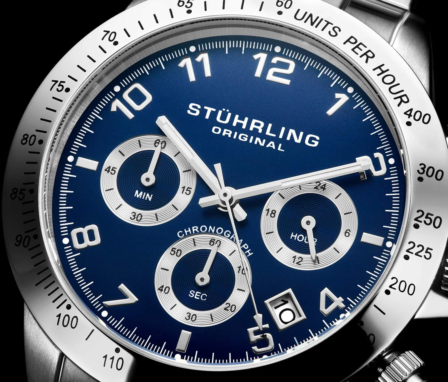 Stührling Concorso 665B Quartz 40mm Chronograph - Image 8