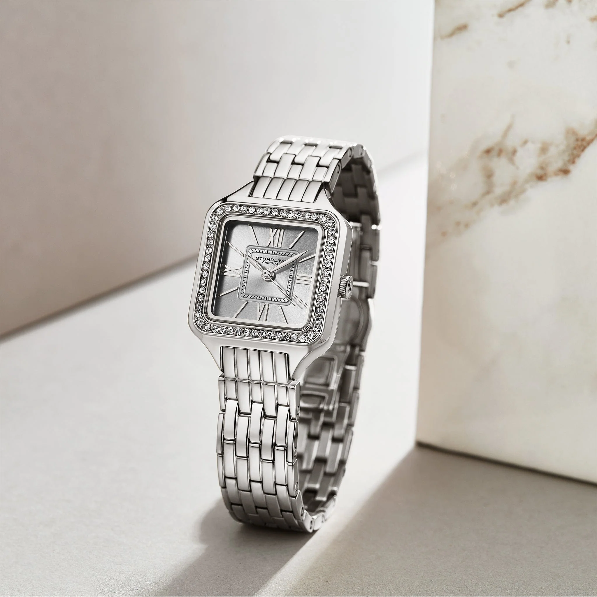 Stührling Confidant Square Crystal 27mm 4020 Classic - Image 5